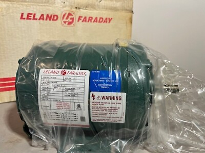#ad Leland Faraday 1.5HP Motor M 684E 1725RPM 208 230 460VAC Frame JA56 NEW $170.00