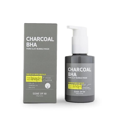 #ad SOME BY MI Charcoal BHA Pore Clay Bubble Mask Exp 01 24 $18.99