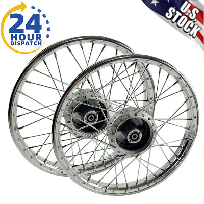 #ad Front amp; Rear Wheel Rim Ring amp; Hub w Spokes K0 K5 For Honda Trail CT90 CT200 US $145.00