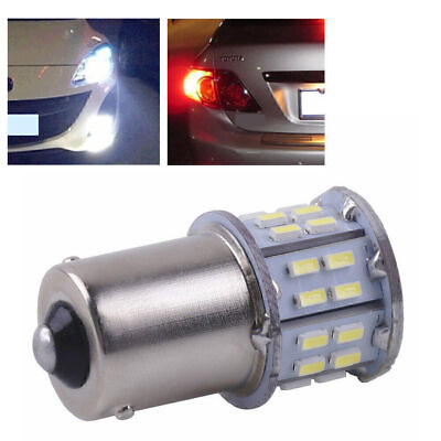 #ad 1pc 50SMD 1156 BA15S 50SMD LED Tail Turn Signal Light Bulb Brand Auto White US $7.69