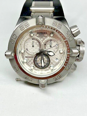 #ad Invicta Men#x27;s 16143 Subaqua Analog Display Swiss Quartz Black Watch *BROKEN BAND $161.24