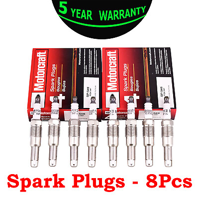 #ad 8pcs SP 546 Platinum Spark Plugs For Ford F150 F250 Motorcraft SP546 PZK14F $52.99