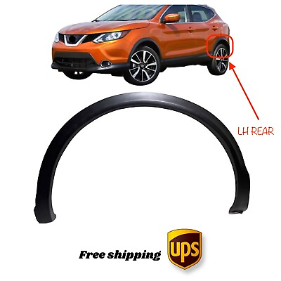 #ad Fits 2017 2018 2019 2020 2021 Nissan Rogue SPORT Rear LH Fender Flare Molding $59.49