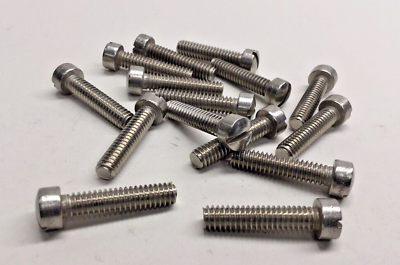 #ad Machine Screw SS04036 15 Slotted Fillister 1 4 20 X 1 1 8 Pack of 15 Stainless $20.00