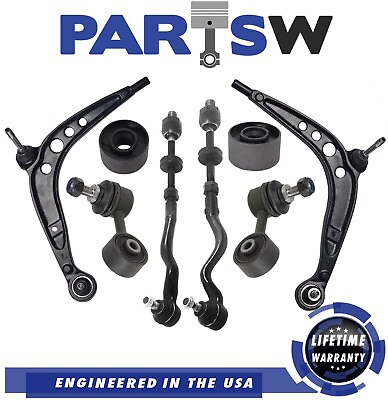 #ad 8 Pc Front Control Arm Ball Joint Tie Rods Suspension Kit Fits BMW 3 Series E36 $105.90