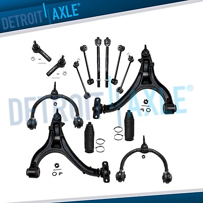 #ad 14pc Front Upper Lower Control Arms for 2005 2010 Jeep Commander Grand Cherokee $283.69