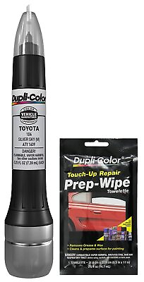 #ad Dupli Color ATY1639 Metallic Silver Sky Scratch Fix All in 1 Exact Match Automo $24.66