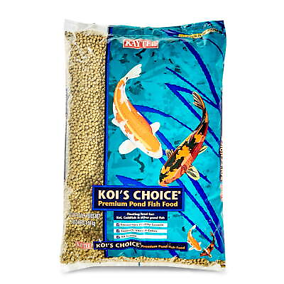 #ad Kaytee Koi#x27;s Choice Koi Floating Fish Food 10 LB Bag $26.18