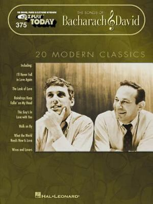 #ad The Songs of Bacharach amp; David: E Z Play Today Volume 375 $10.41
