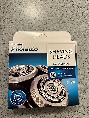 #ad Genuine SH90 Replacement Heads for Philips Norelco Shavers Series 9000 3blades $35.99