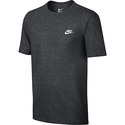 #ad New With Tags Nike Men#x27;s Sportswear Club Swoosh Logo Muscle Tee Top T Shirt $21.39