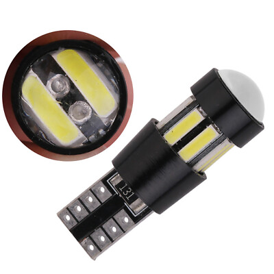 #ad 2pcs T10 7020 LED Bulb for Car Interior Dome Door Courtesy License Plate Lights $6.20