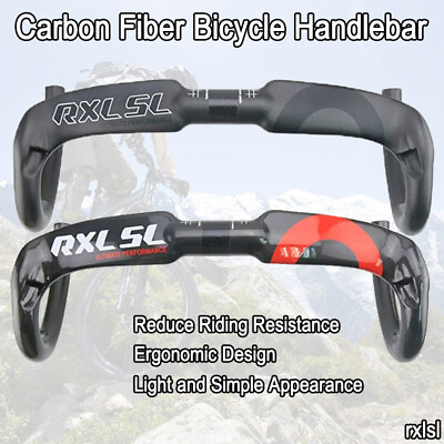 Carbon Road Bike Handlebar 31.8mm UD Matte Glossy Bent Drop Bars Cycling RXL SL $38.99