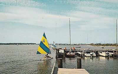 #ad *Delaware Postcard quot;Sailing on Beautiful Rehoboth Bayquot; U1 9 $4.99
