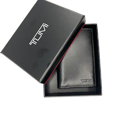 #ad #ad TUMI Delta SLG Multi Window Card Case Black Leather $79.99