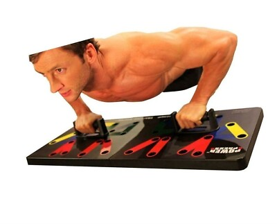 #ad Power Press Push Up Complete Push Up Training System C $65.00