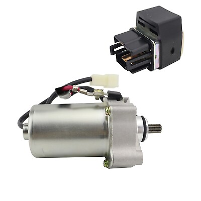 #ad #ad Starter Motor for Polaris Outlaw 90 2007 2014 2016 0453478 19621 with Relay $39.99