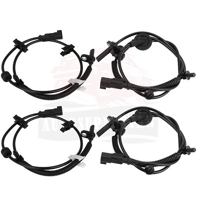 #ad 4 pcs Rear Front Left or Right ABS Speed Sensor For Chevrolet For GMC Acadia $37.71
