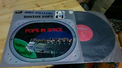 #ad JOHN WILLIAMS BOSTON POPS POPS IN SPACE Japan LP STAR WARS 9500 921 DIGITAL $7.77
