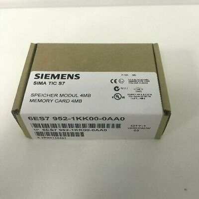 #ad New Siemens 6ES7952 1KK00 0AA0 6ES7 952 1KK00 0AA0 SIMATIC S7 Memory Card $223.04