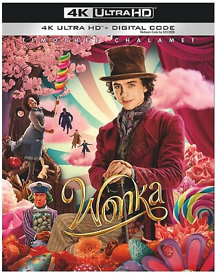 #ad Wonka 4K Ultra HDDigital Code 2024 New Release $17.98