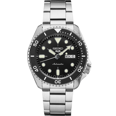 Seiko 5 Sports 24 Jewel Stainless Water Resistant Men#x27;s Automatic Watch SRPD55 $169.00