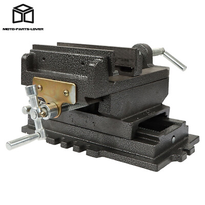 #ad 6quot; For Cross Drill Press Vise Slide Metal Milling 2 Way Clamp Machine $69.08