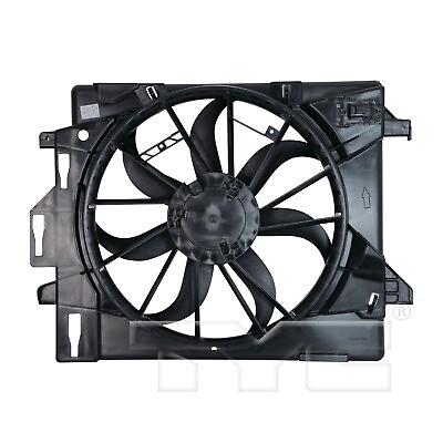 #ad For 2008 2016 Dodge Grand Caravan Dual Radiator and Condenser Fan Assembly TYC $158.21