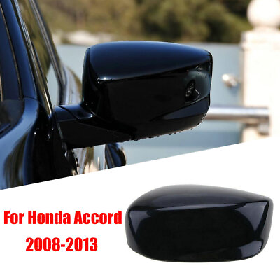 #ad Left Driver Side For 2008 2013 Honda Accord Car Mirror Cap Cover Replacement $15.99