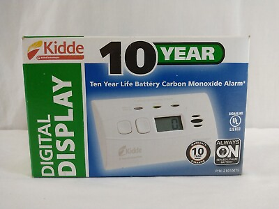 #ad #ad Kiddie Carbon Monoxide Alarm With Digital Display Battery Operated New In Box $20.00