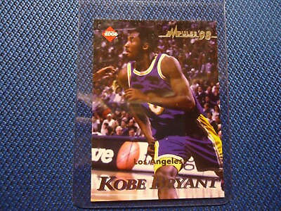 #ad 1998 collectors edge kobe bryant front miles simon red back $7.25