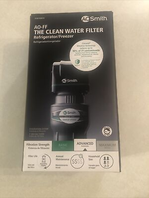 #ad AO Smith AO FF Clean Water Advanced Carbon Water Filtration System NSF Certified $52.00