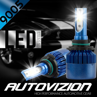 #ad 388W 38800LM 9005 HB3 CREE LED Headlights Lamp Light Bulb Conversion Kit 6000K $19.39