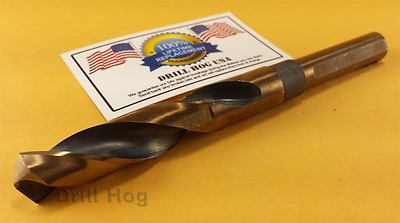 #ad Drill Hog USA 5 8quot; Drill Bit 5 8quot; Silver amp; Deming Bit M7 HSS Lifetime Warranty $18.99