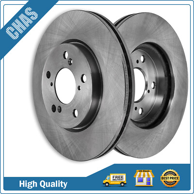 #ad Front Slotted Brake Rotors Discs For 2005 2006 2007 2008 2010 Honda Odyssey 3.5L $75.88