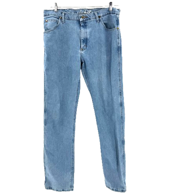#ad Wrangler 47 Premium Performance Advanced Comfort Jeans Men#x27;s 36X36 Blue Western $24.99