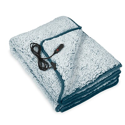 #ad Motor Trend 12V Heated Blanket for Car Travel Throw Electric Car Blanket $39.90