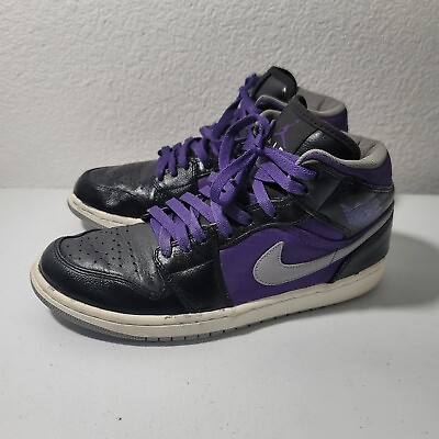 #ad Nike Air Jordan 1 Retro Phat Court Purple Mid Size 9 364770 018 $40.00