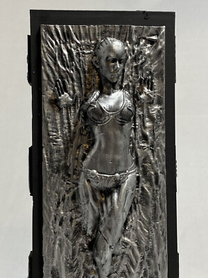 #ad Star Wars Princess Leia in carbonite resin statue mandalorian figure $99.99