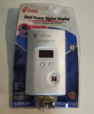 #ad Kidde 900007601 Nighthawk Carbon Monoxide Alarm with Digital Display White $24.27