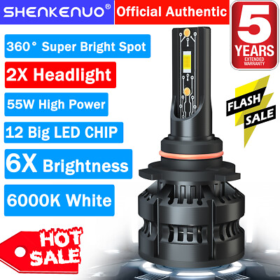 #ad For Fiat 500 2012 2016 2017 Combo 9012 HIR2 LED Headlights Bulb High Low Beam Z8 $41.24