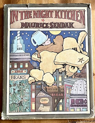 #ad IN THE NIGHT KITCHEN by MAURICE SENDAK 1970 FIRST PRINTING HC DJ ILLUSTRATED $49.00