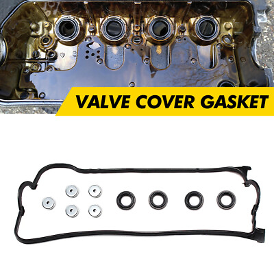#ad New Valve Cover Gasket For 1993 1995 HONDA CIVIC DEL SOL Si 1.6L D16Z6 Engine $13.29