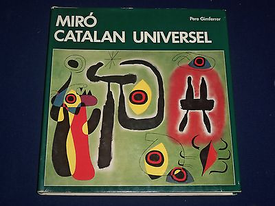 #ad 1978 MIRO CATALAN UNIVERSAL BOOK BY PERE GIMFERRER FRENCH PHOTOS KD 2694 $45.00