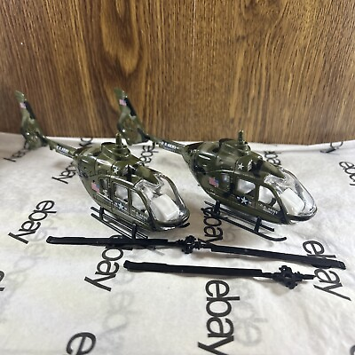 #ad #ad Menards Denver Models U.S. Army 033017 Helicopter Lot of 2 Parts $24.99