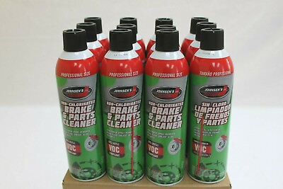 Johnsens Brake Cleaner 2417 14OZ Cans Low VOC Non Chlorinated $42.99