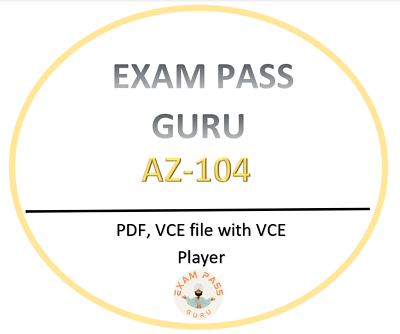 #ad AZ 104 Exam dumps in PDFVCE APRIL updates 710 QA EXAM GUIDE $4.00