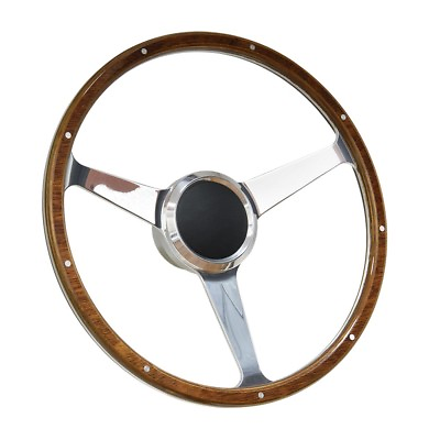 #ad 17quot; Marine Boat Aluminum Steering Wheel w 3 4quot; Tapered Key Way Adapter $269.50