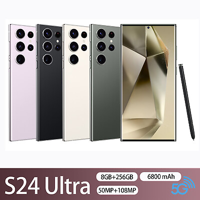 #ad S24 Ultra 5G Smartphone 8256GB Factory Unlocked Android 13 Mobile Phones $142.33
