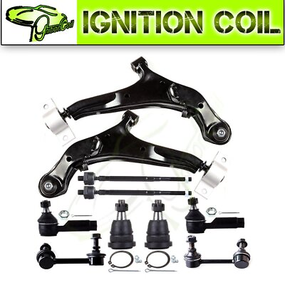 #ad 10pcs Lower Front Control Arms Suspension Ball Joints Fits 00 03 Nissan Maxima $97.08